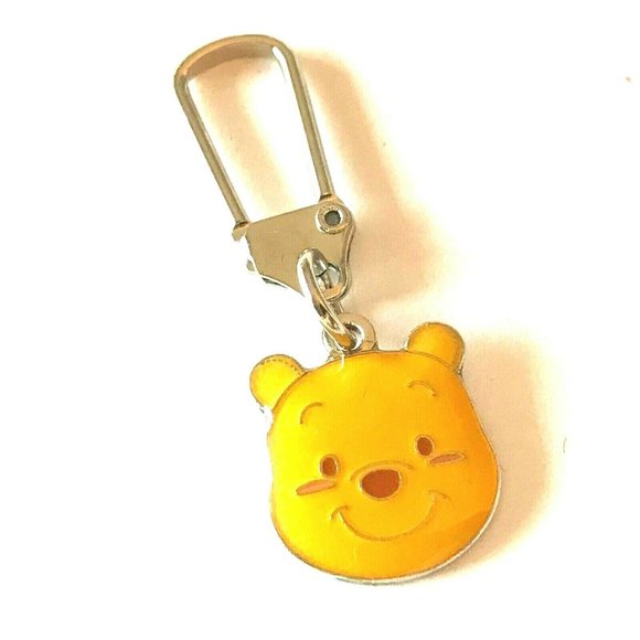 Disney Winnie The Pooh Zipper Pull Purse Vintage Charm Disneyana Backpack Signed - Picture 1 of 7